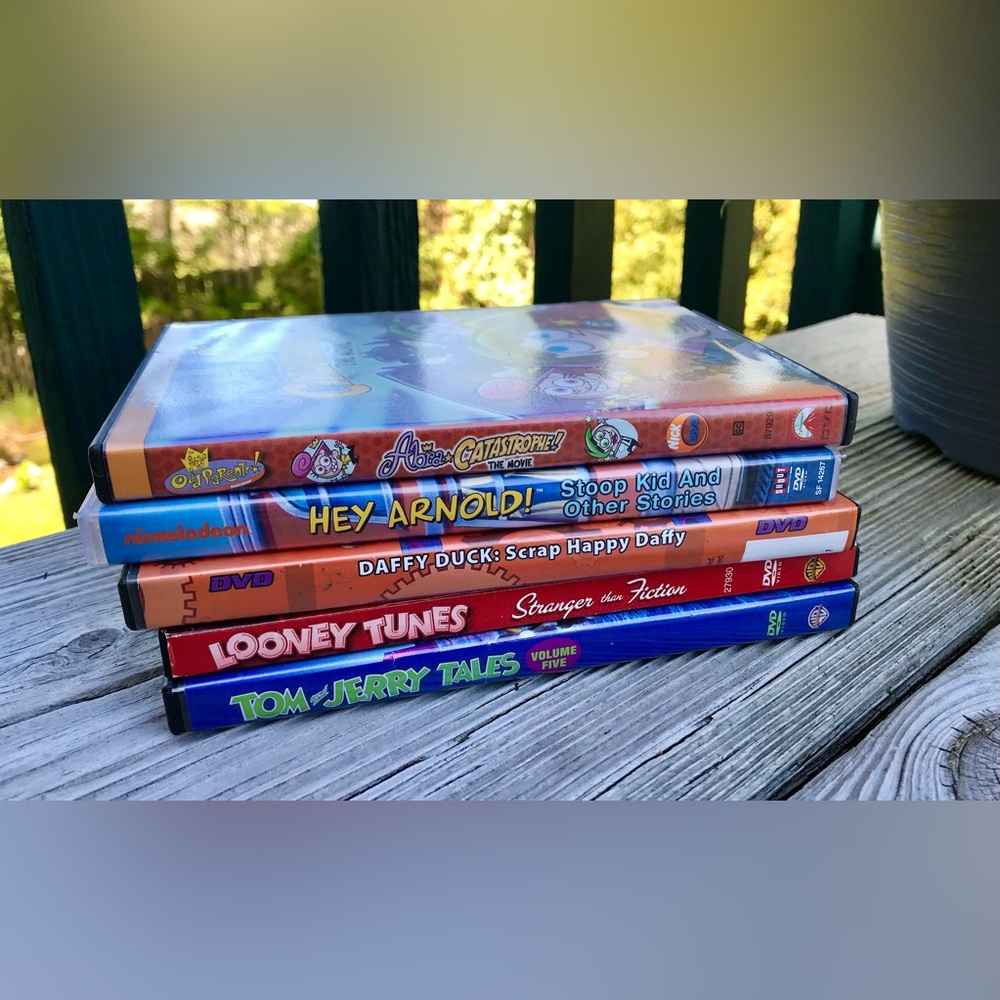 Bundle 2/$10 FAIRLY ODD PARENTS HEY ARNOLD LOONEY TUNES TOM JERRY Kids DVD Movie